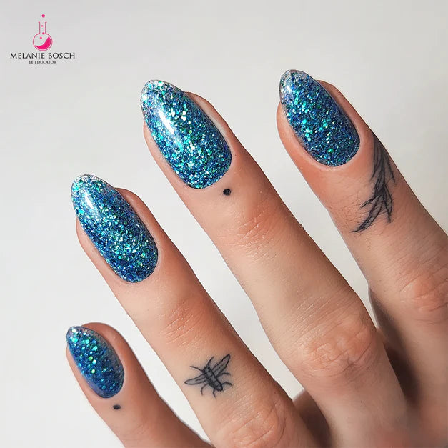 P+ Standing Ovation Glitter Gel Polish